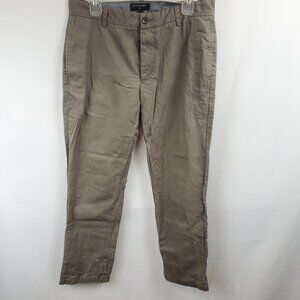 Banana Republic Gavin Mens Tan Khaki Dress Pants Sz 32x30